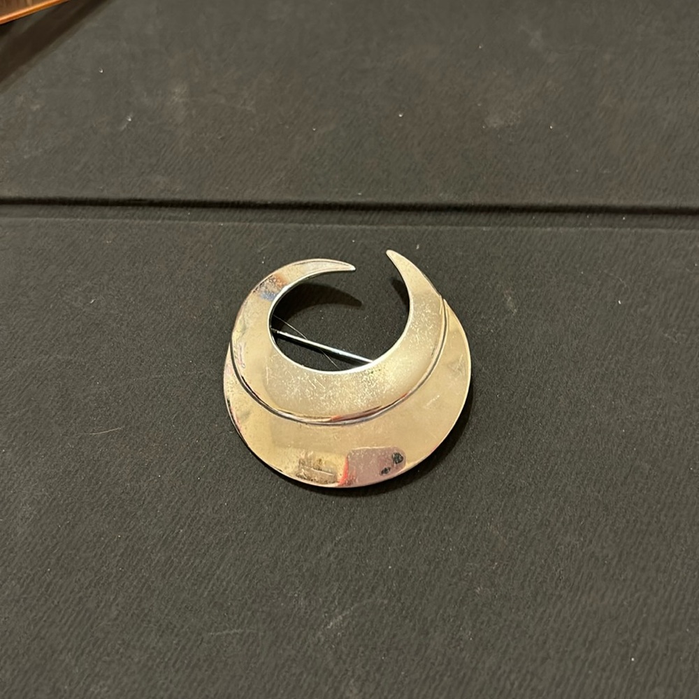 Silver brooch
